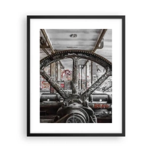 Poster in cornice nera - La vita segreta della fabbrica - 40x50 cm