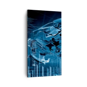 Quadro su tela - Stampe su Tela - Anatomia ingegneristica - 45x80 cm