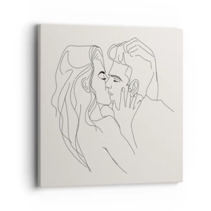 Quadro su tela - Stampe su Tela - Intrecciati dal sentimento - 40x40 cm