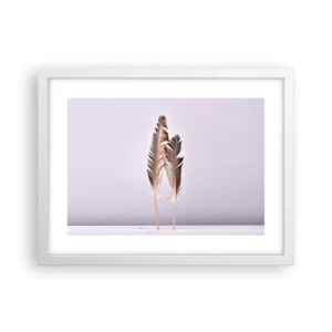 Poster in cornice bianca - Contro il nulla - 40x30 cm