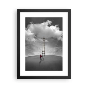 Poster in cornice nera - Tutto è possibile - 30x40 cm