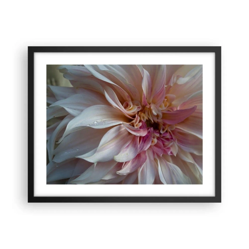 Poster in cornice nera - Freschezza in fiore - 50x40 cm