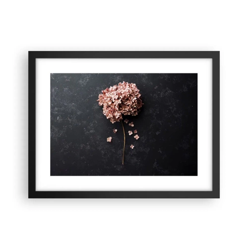 Poster in cornice nera - Un vero segno romantico - 40x30 cm