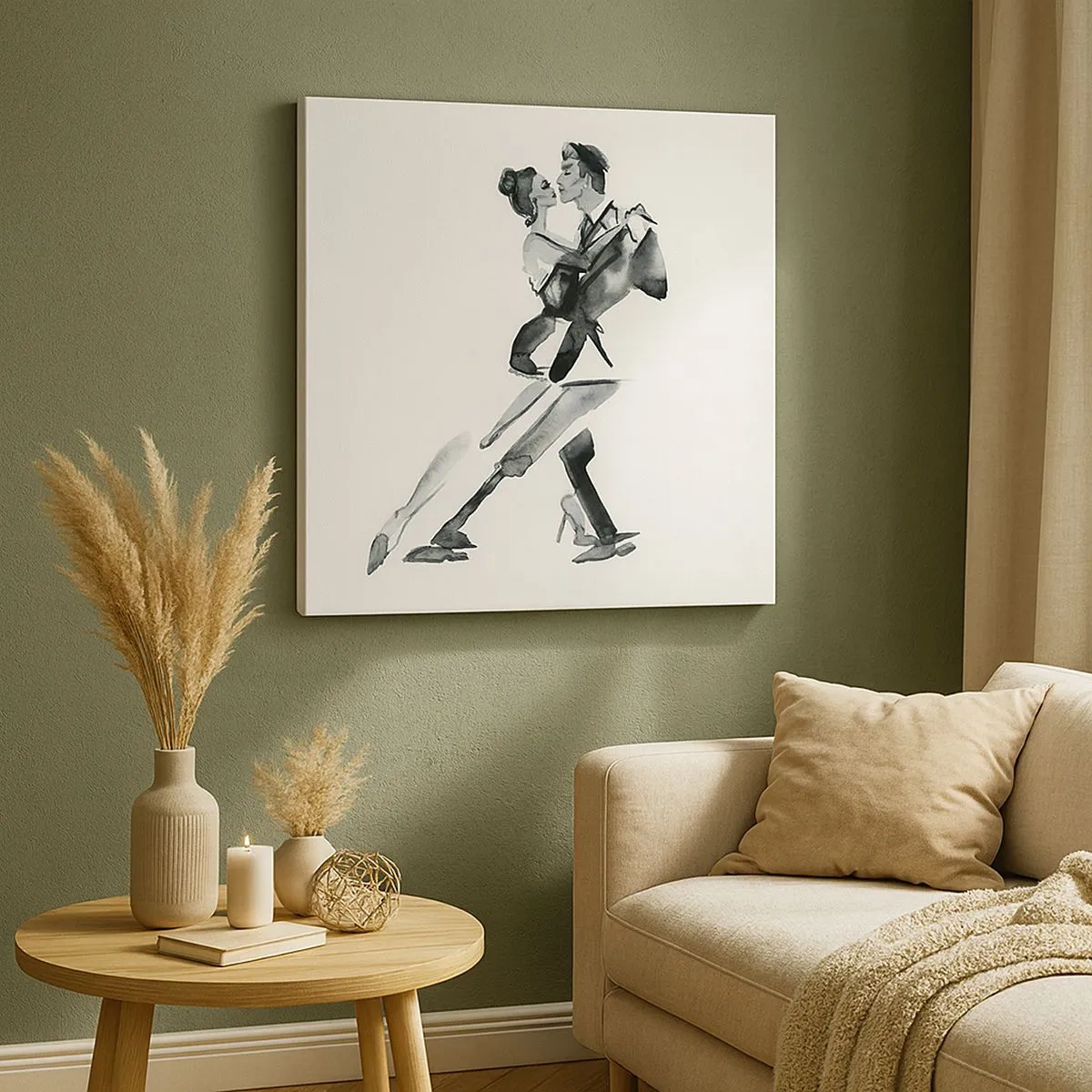 Quadro su tela - Stampe su Tela - In un unico ritmo - 30x30 cm