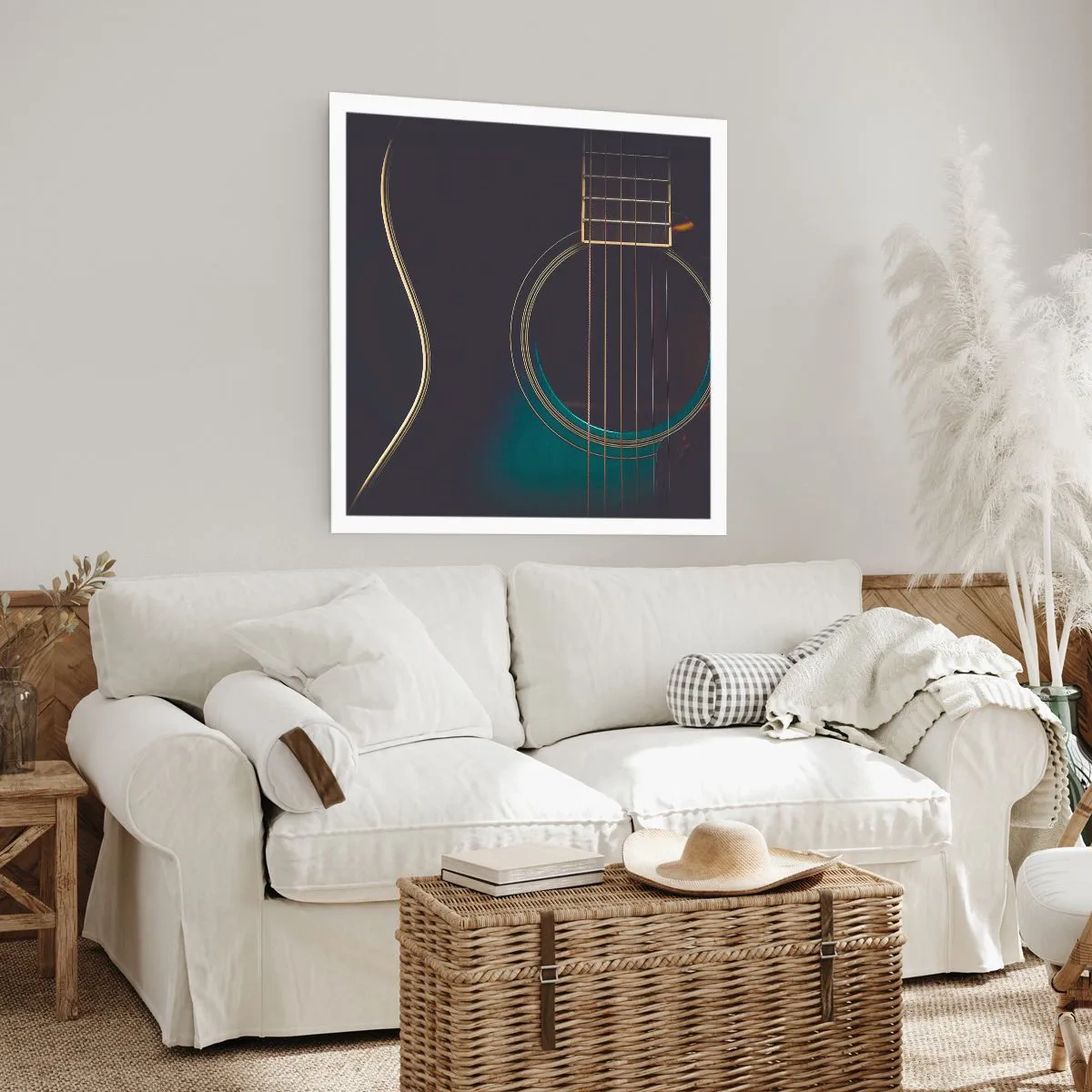 Poster - L'attimo prima del suono - 60x60 cm