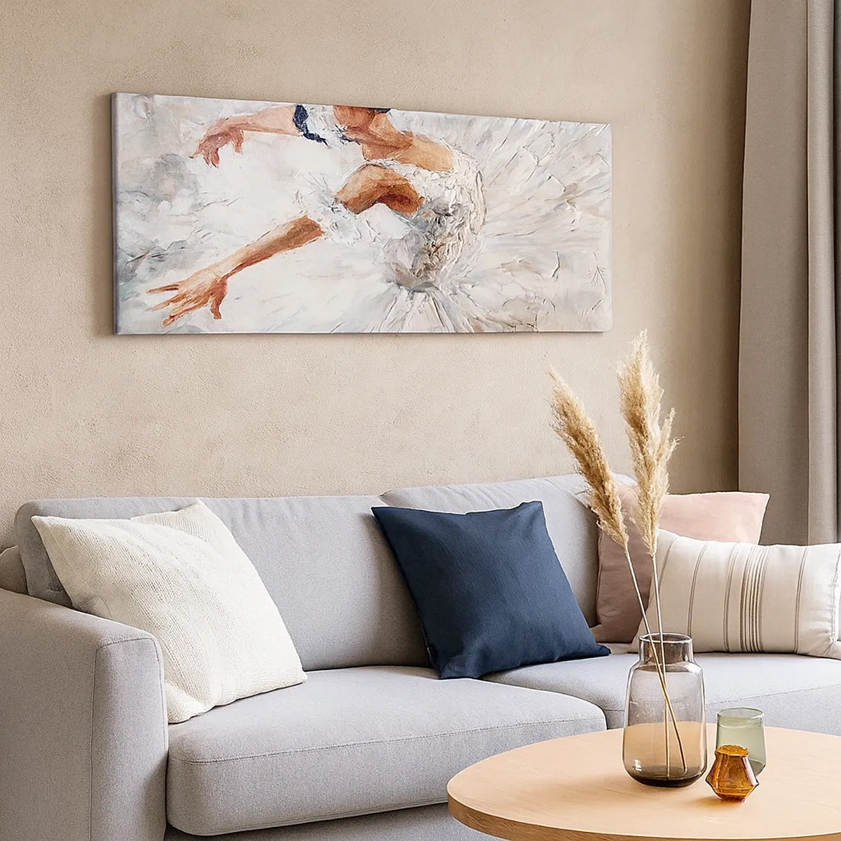 Quadro su tela - Stampe su Tela - Delicata e leggera come il tulle - 30x30 cm