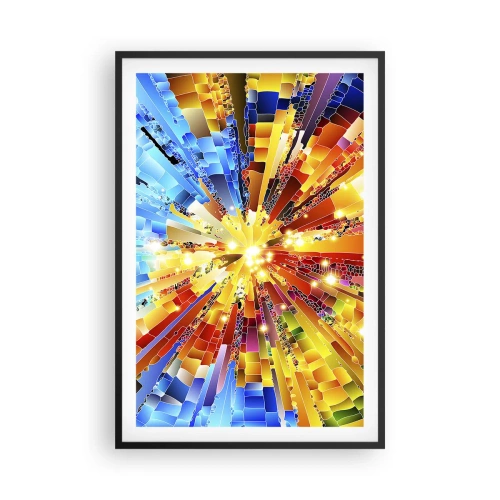 Poster in cornice nera - In medias res - 61x91 cm