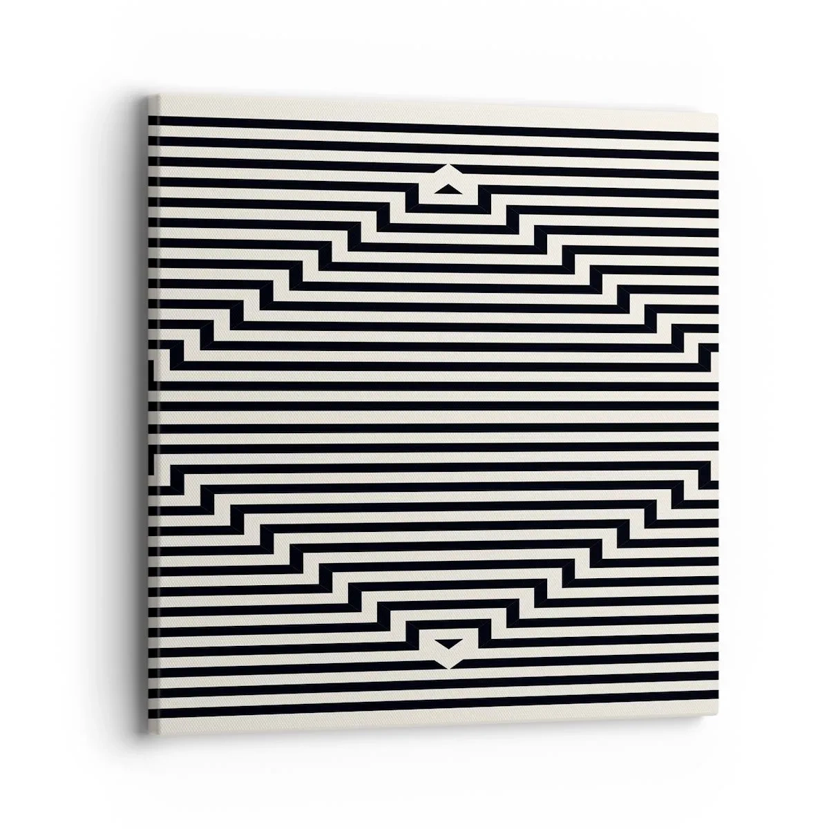 Quadro su tela - Stampe su Tela - Illusione geometrica - 40x40 cm