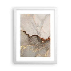 Poster in cornice bianca - Ai confini del colore - 30x40 cm