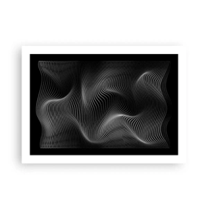 Poster - La danza della luce nello spazio - 70x50 cm