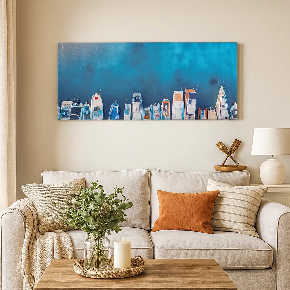 Quadro su tela - Stampe su Tela - In una fila - 30x30 cm