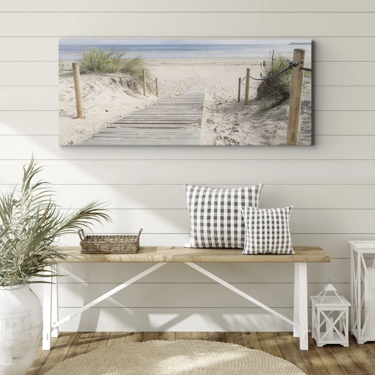 Quadro su tela - Stampe su Tela - Fino all'orizzonte - 100x40 cm