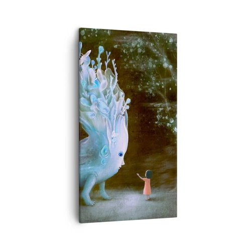 Quadro su tela - Stampe su Tela - Incontro fantastico - 45x80 cm