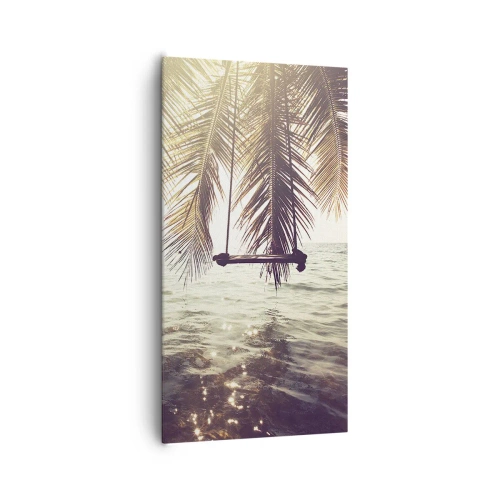 Quadro su tela - Stampe su Tela - Si può dondolare tra le nuvole a volontà - 65x120 cm