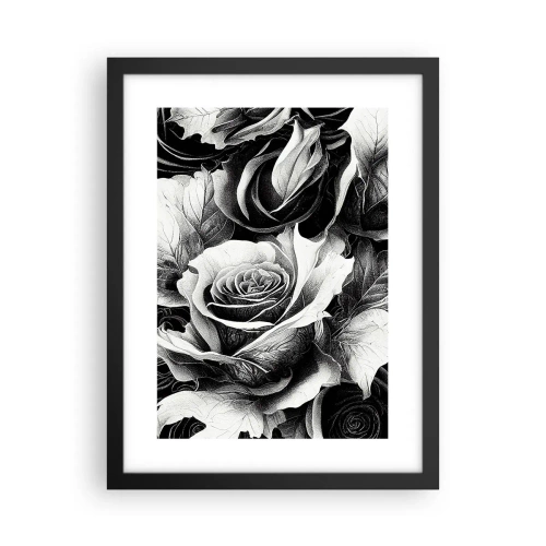 Poster in cornice nera - Sempre regina - 30x40 cm