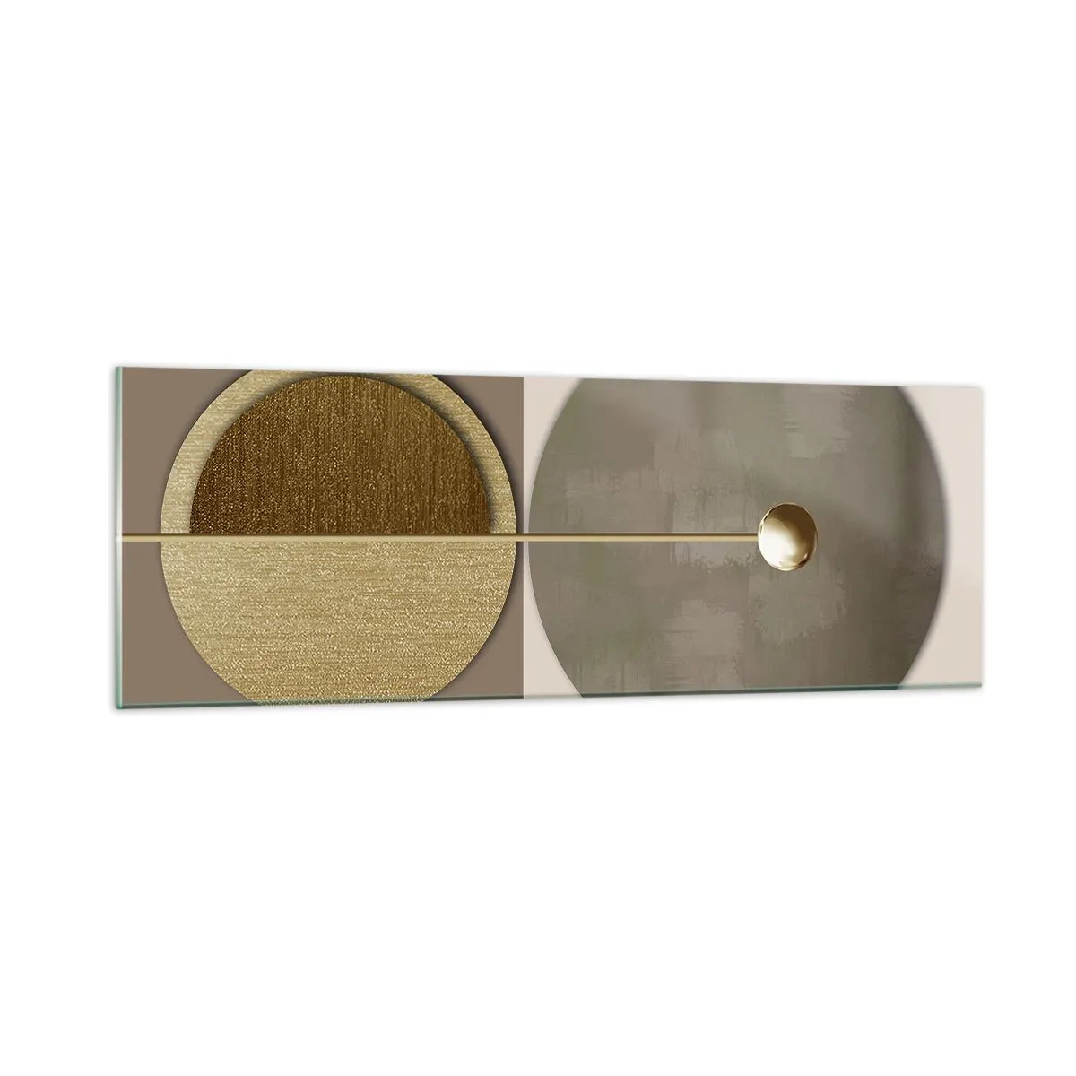 Quadro su vetro - Equilibrio perfetto - 90x30 cm