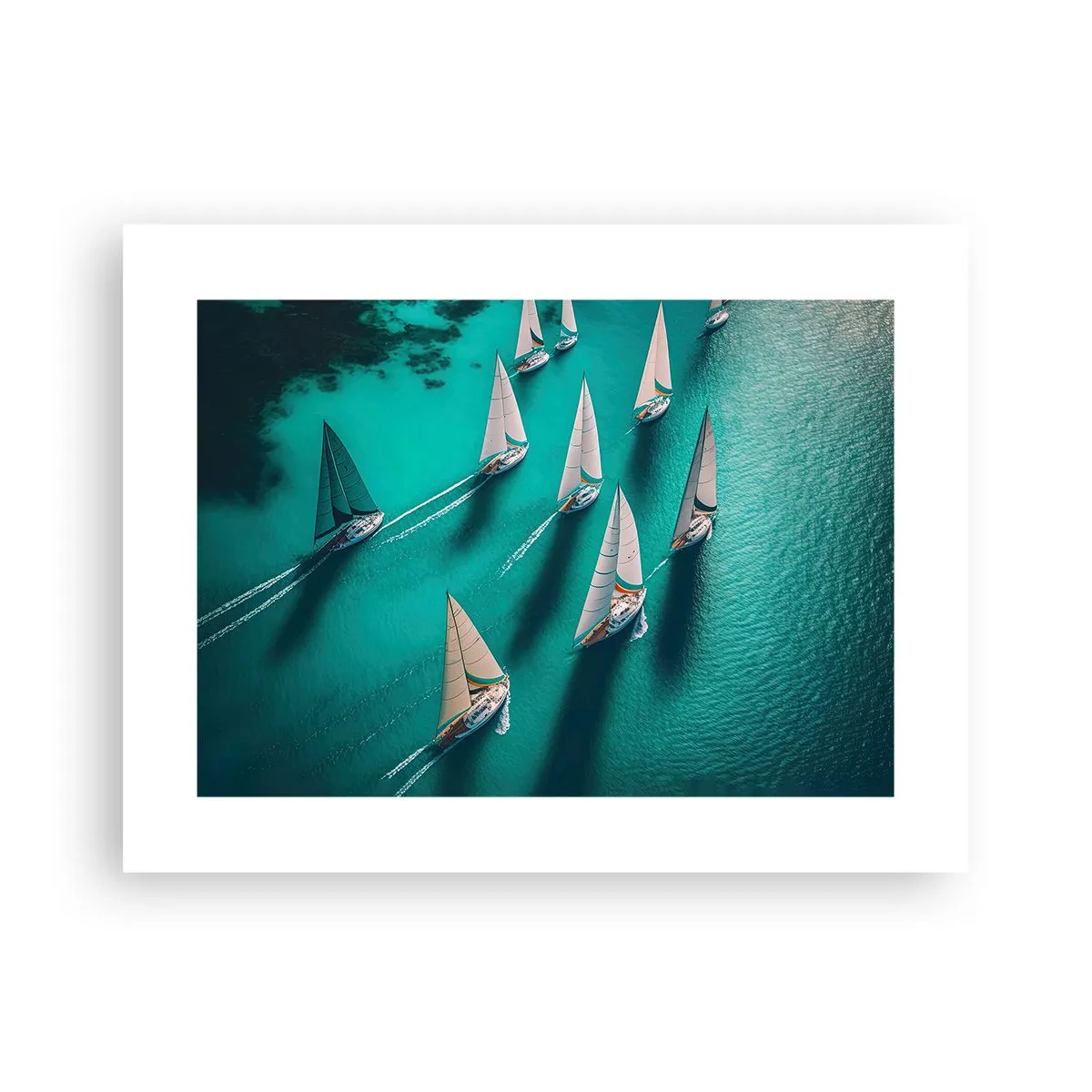 Poster - In gara con il vento - 40x30 cm