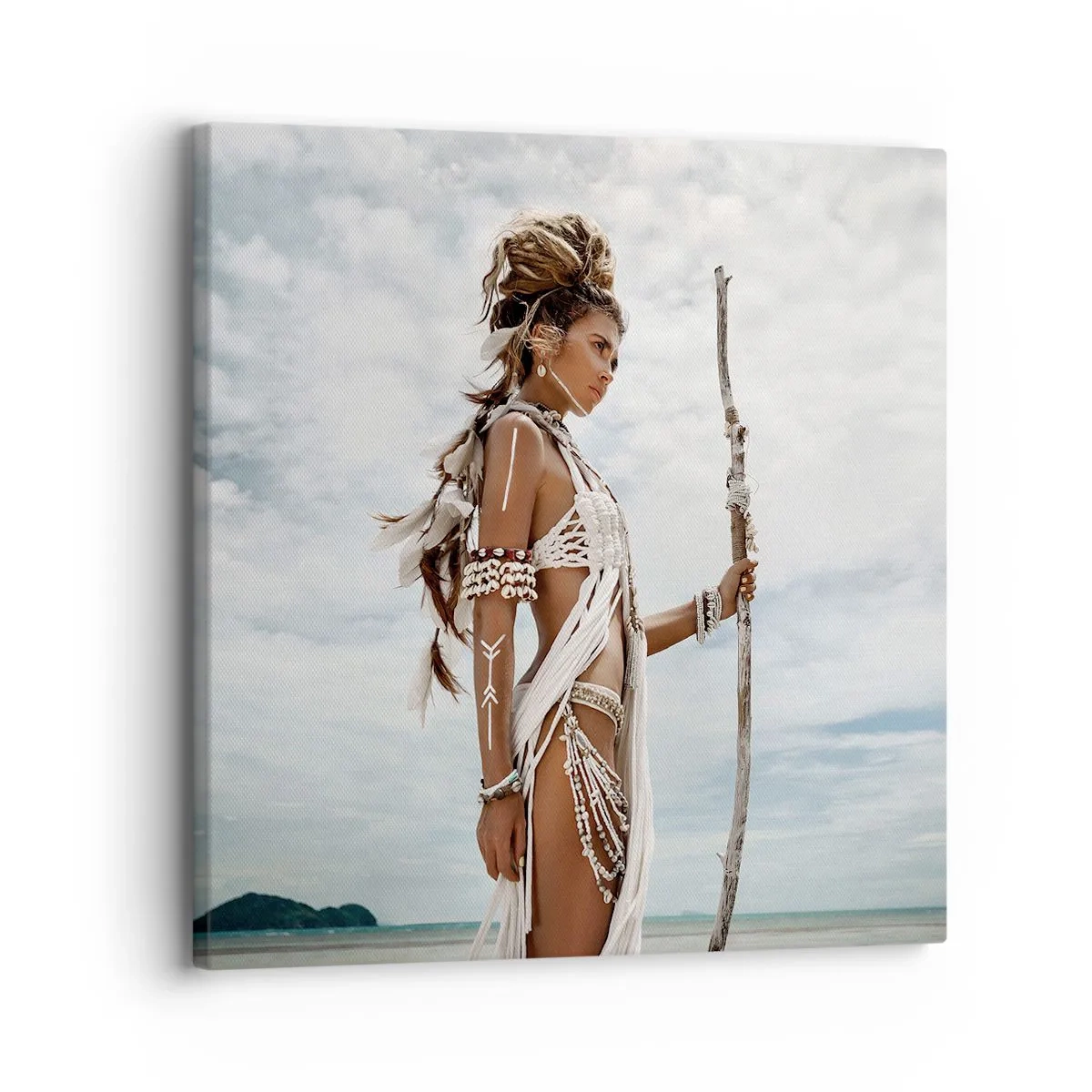 Quadro su tela - Stampe su Tela - La regina dei tropici - 30x30 cm