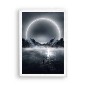 Poster in cornice bianca - La fine del racconto - 70x100 cm