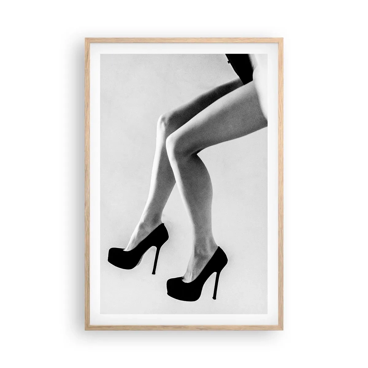 Poster in cornice rovere chiaro - Eterna femminilità - 61x91 cm