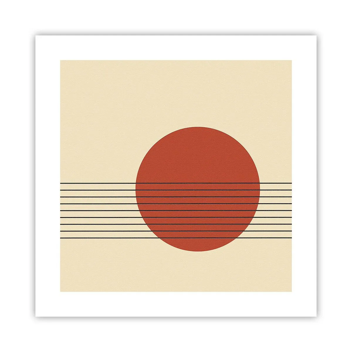 Poster - Nel cerchio e oltre - 40x40 cm