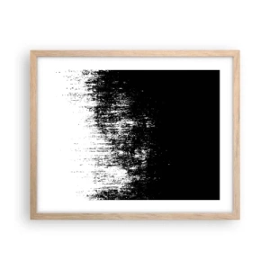 Poster in cornice rovere chiaro - E il vincitore è... - 50x40 cm