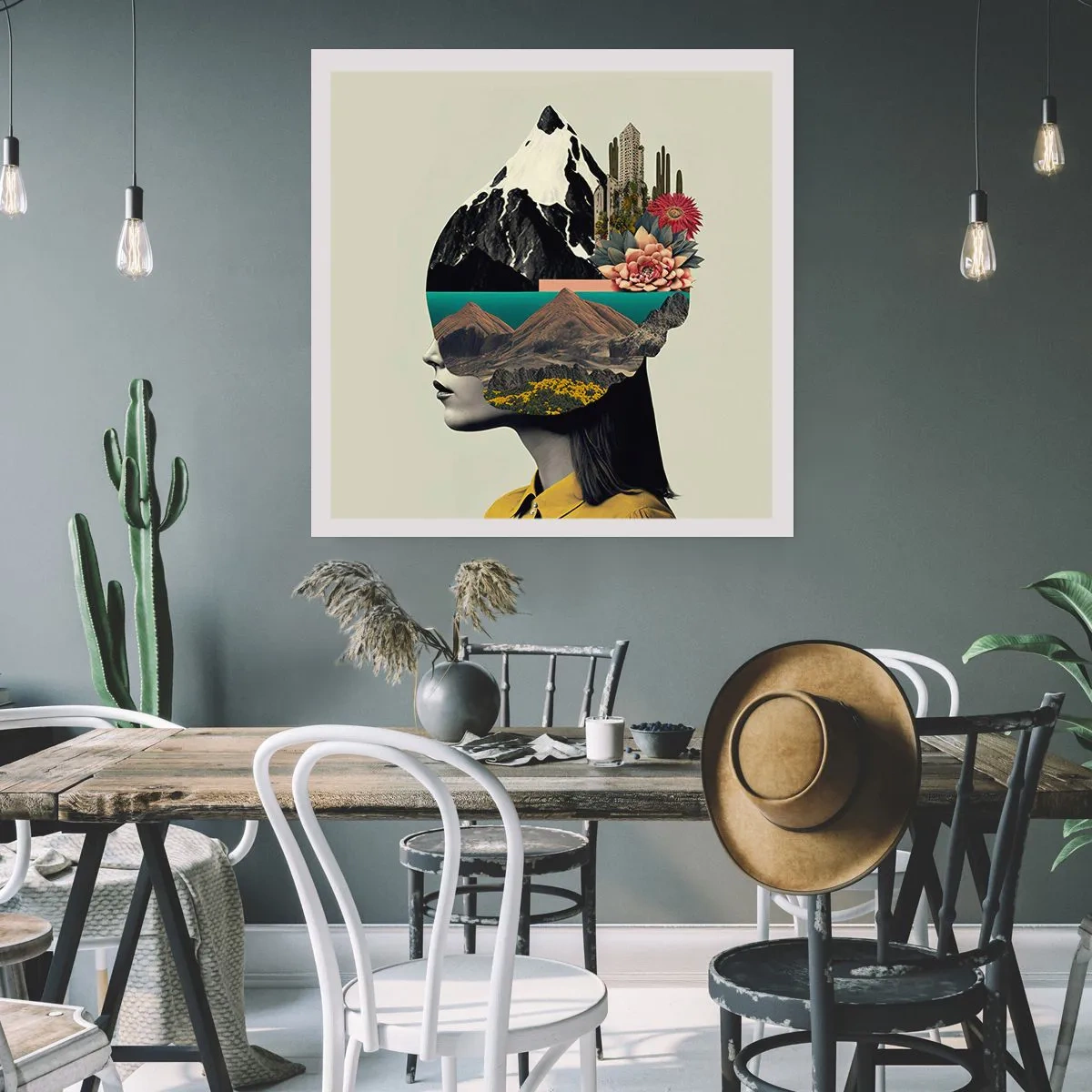 Poster - La donna è sempre un mistero - 50x50 cm