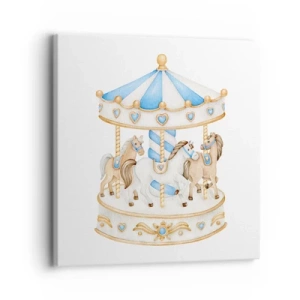 Quadro su tela - Stampe su Tela - Dolce infanzia - 30x30 cm