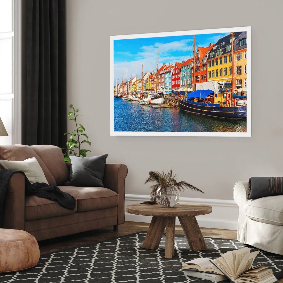 Poster - Riva gioiosa - 70x50 cm