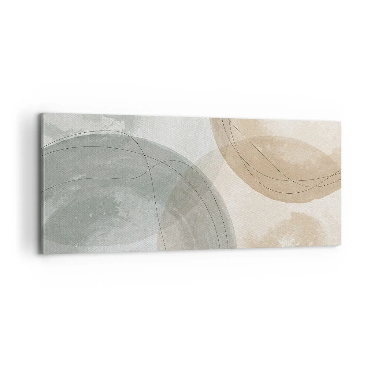 Quadro su tela - Stampe su Tela - Compenetrazione di mondi - 100x40 cm