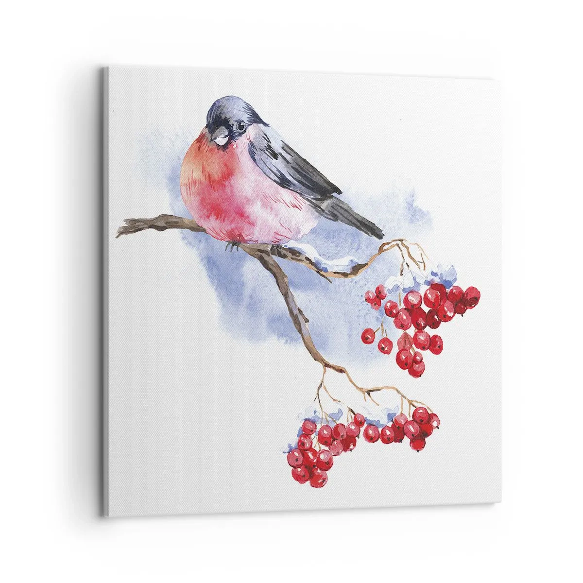 Quadro su tela - Stampe su Tela - L'inverno a colori - 60x60 cm