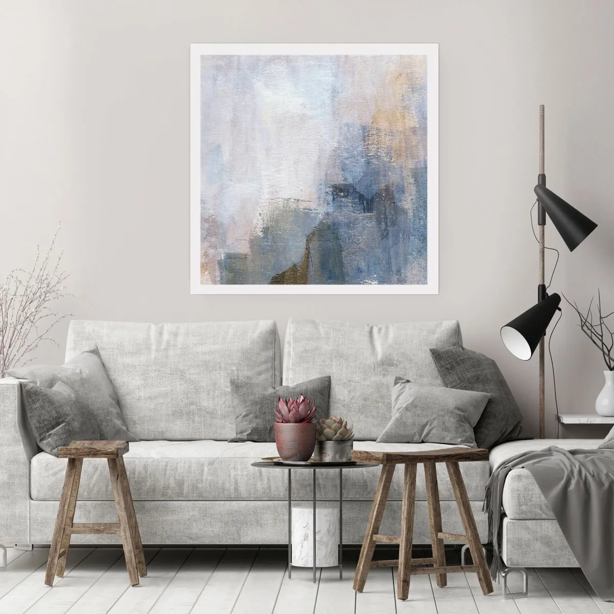 Poster - Toni e accordi dei colori - 60x60 cm