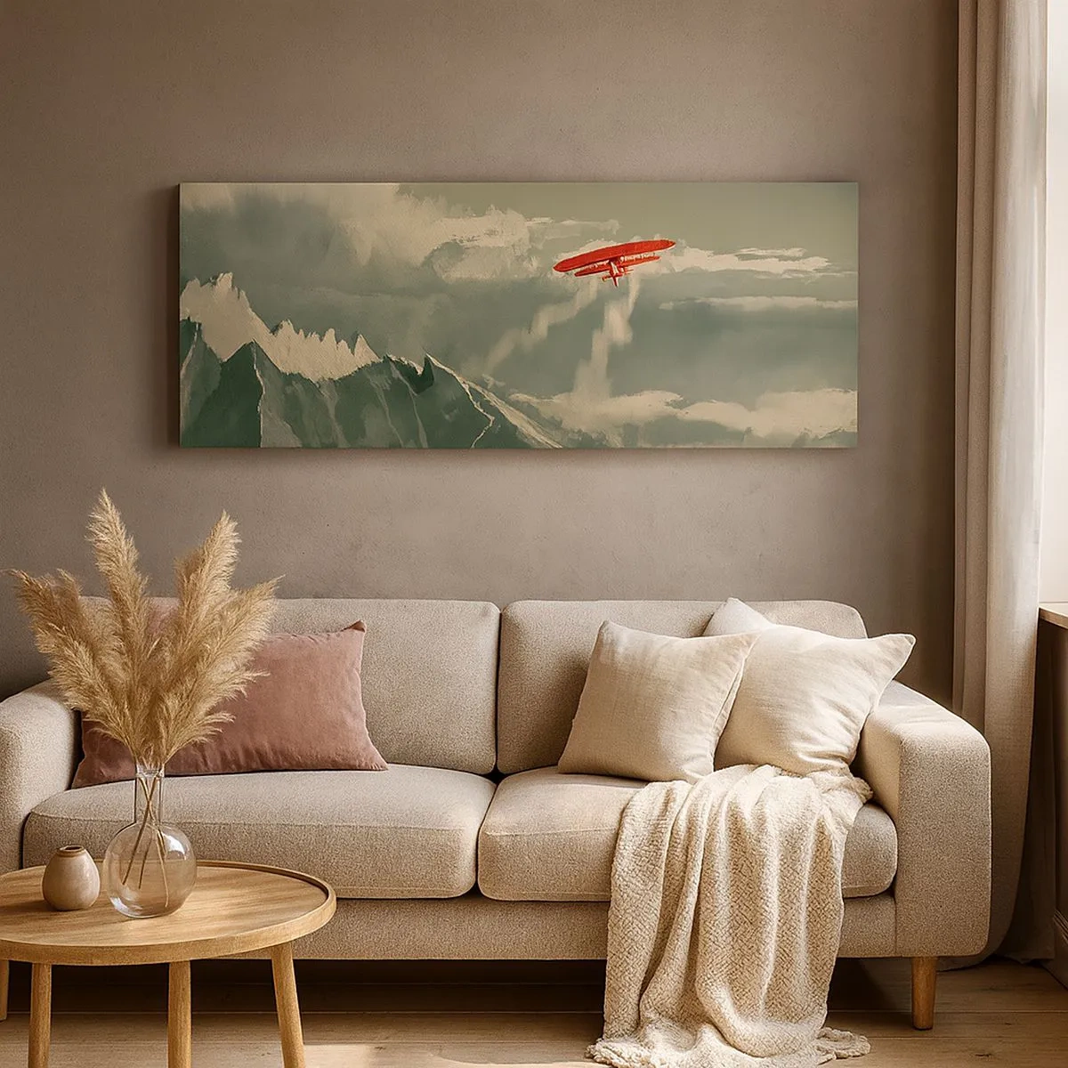 Quadro su tela - Stampe su Tela - Pioniere senza paura - 100x40 cm