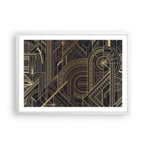 Poster in cornice bianca - Concetti, idee, progetti - 70x50 cm