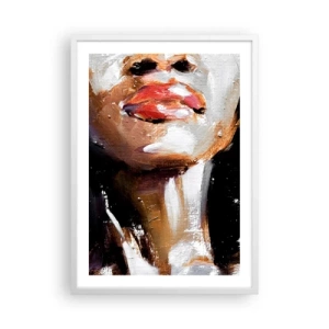 Poster in cornice bianca - Orgoglio senza pregiudizio - 50x70 cm