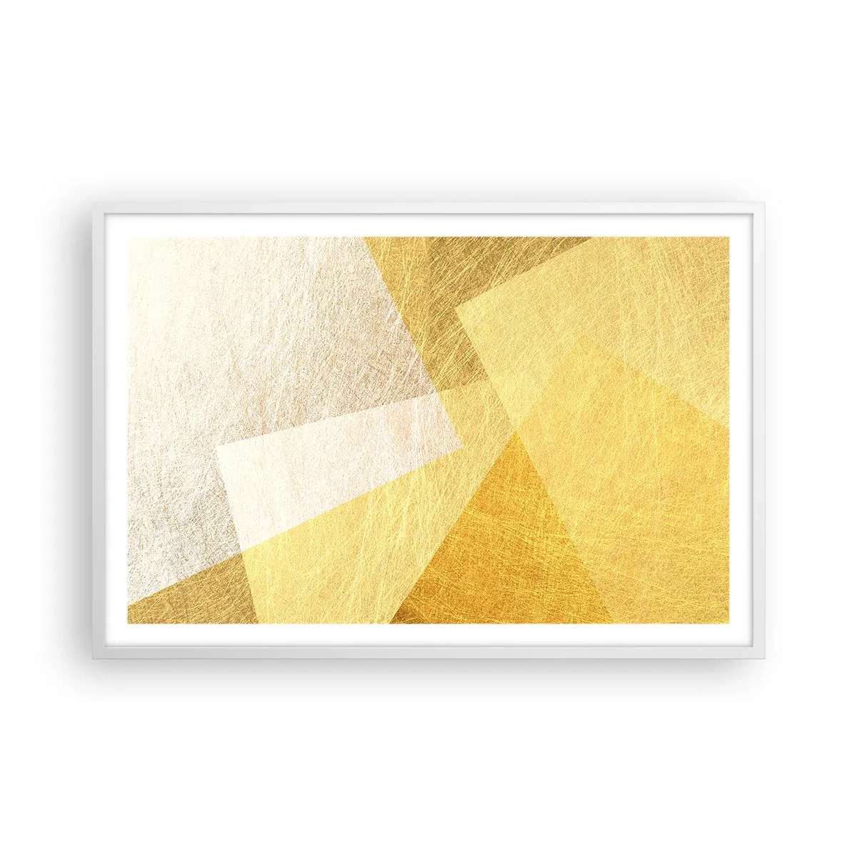 Poster in cornice bianca - La pace della geometria - 91x61 cm