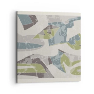 Quadro su tela - Stampe su Tela - Composizione oltre il vetro - 70x70 cm