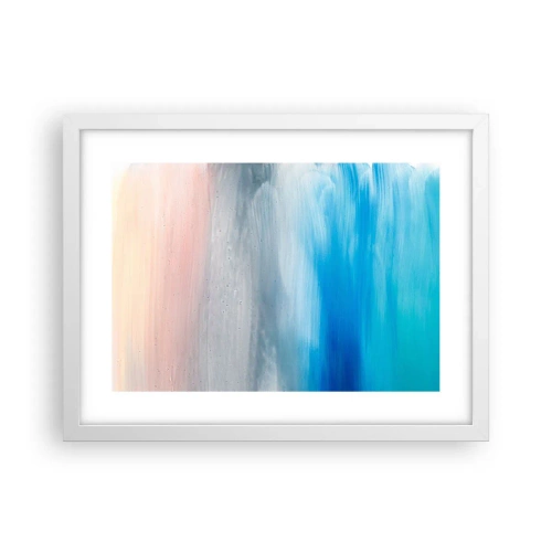 Poster in cornice bianca - Gli elementi: l'aria - 40x30 cm