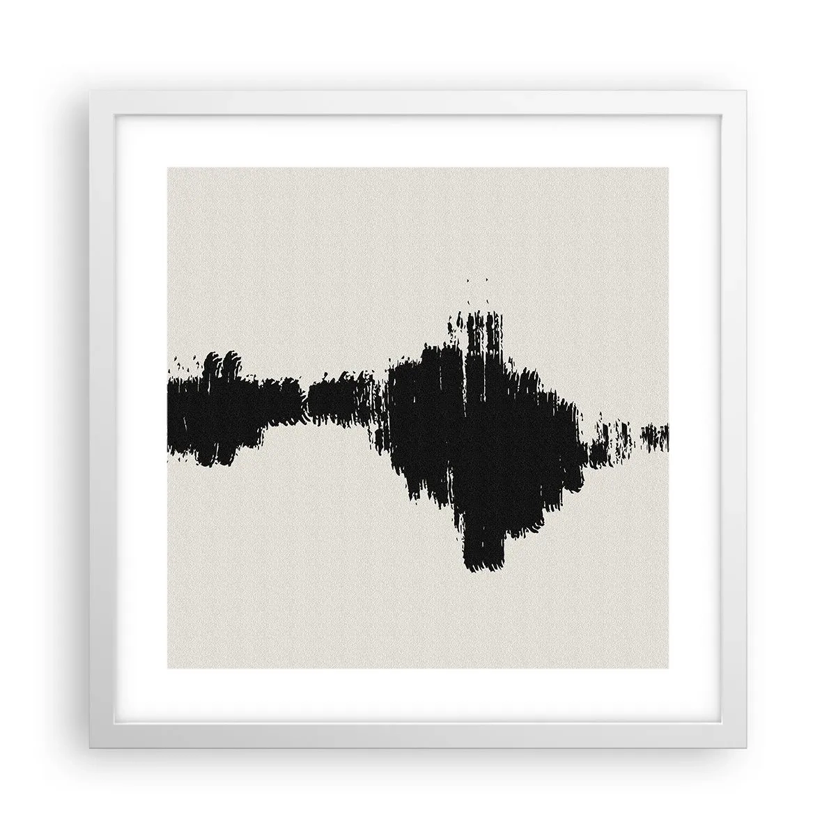 Poster in cornice bianca - Le vibrazioni della fantasia - 40x40 cm