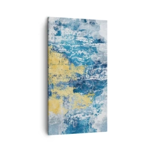 Quadro su tela - Stampe su Tela - Astrazione piena di ottimismo - 45x80 cm