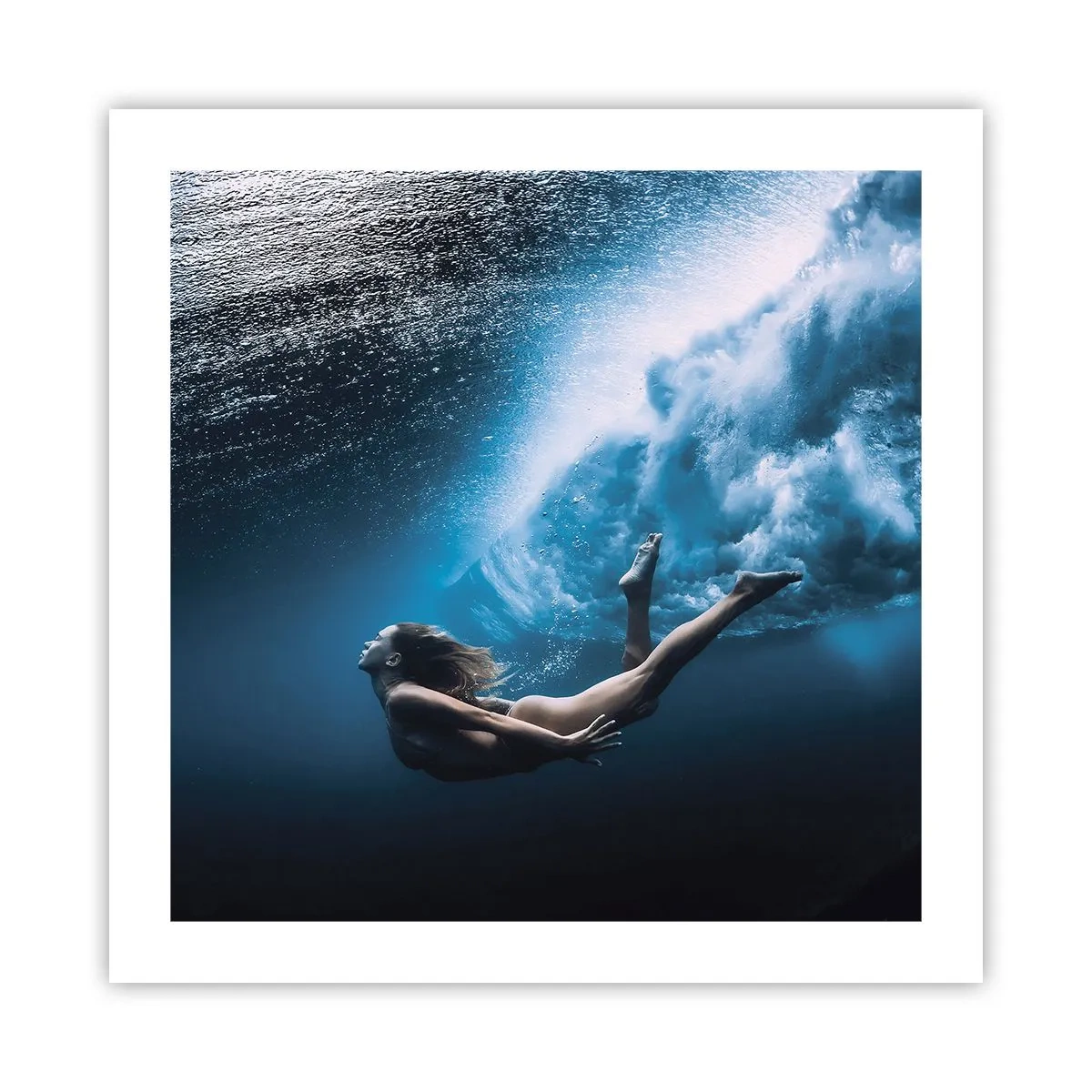Poster - Moderna sirena - 50x50 cm