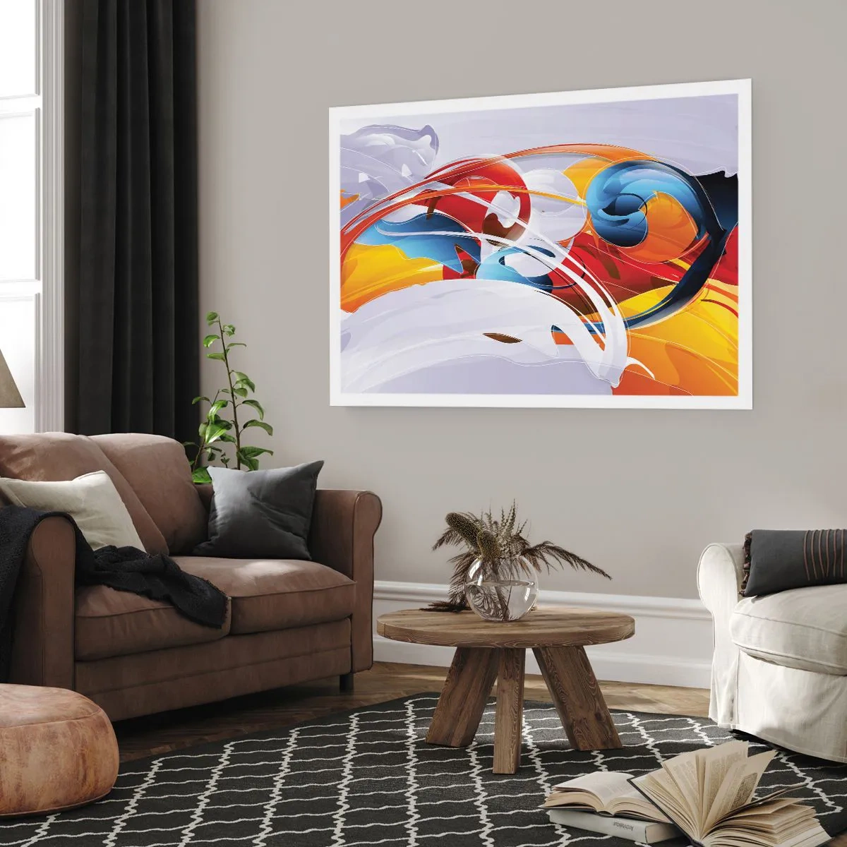 Poster - La danza degli elementi - 40x30 cm