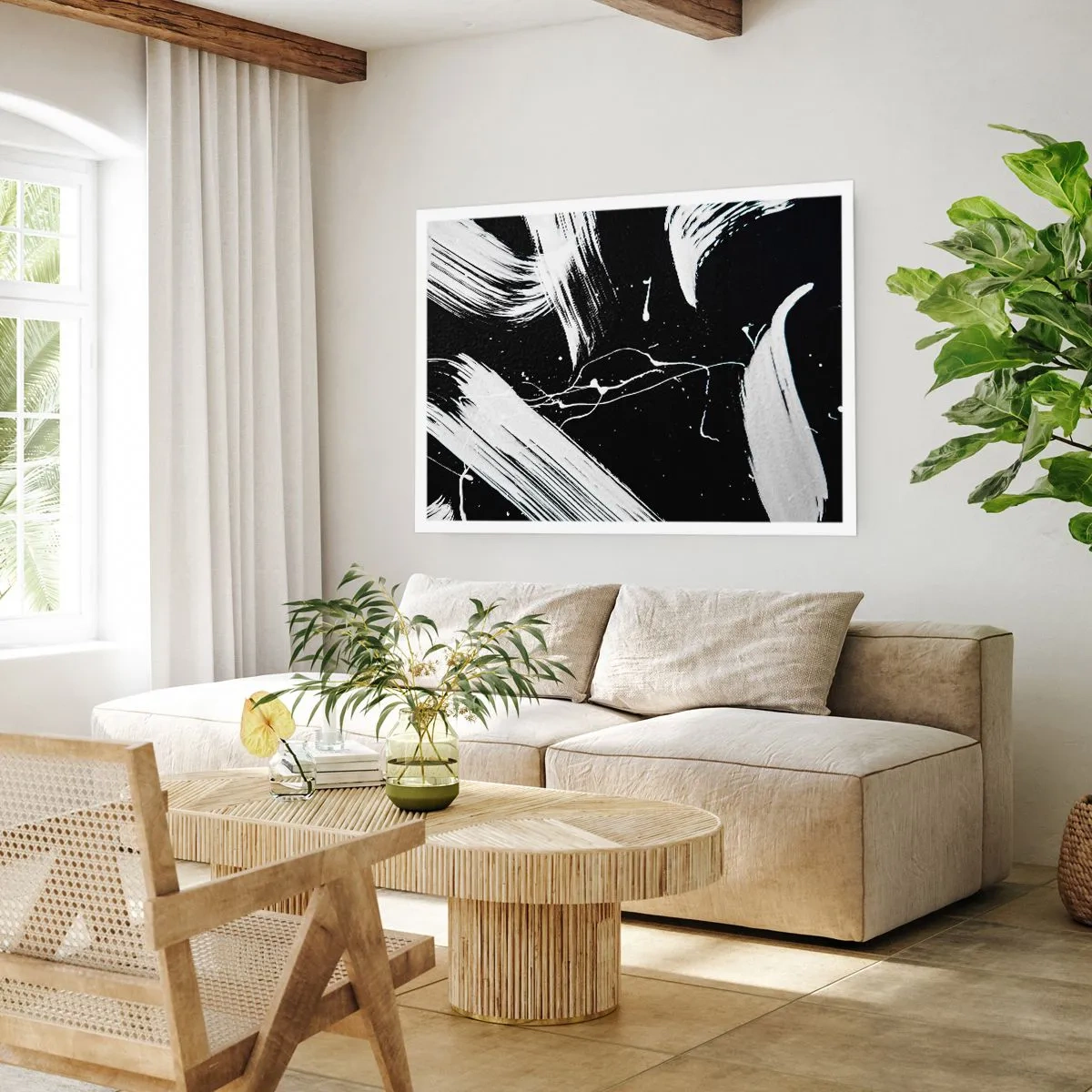 Poster - Spezzando l'oscurità - 50x40 cm