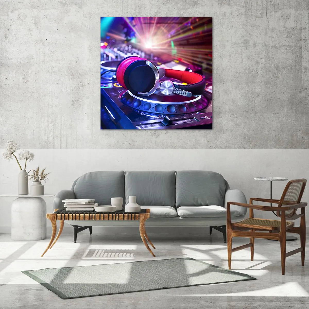 Quadro su vetro - Sarà fantastico - 70x70 cm