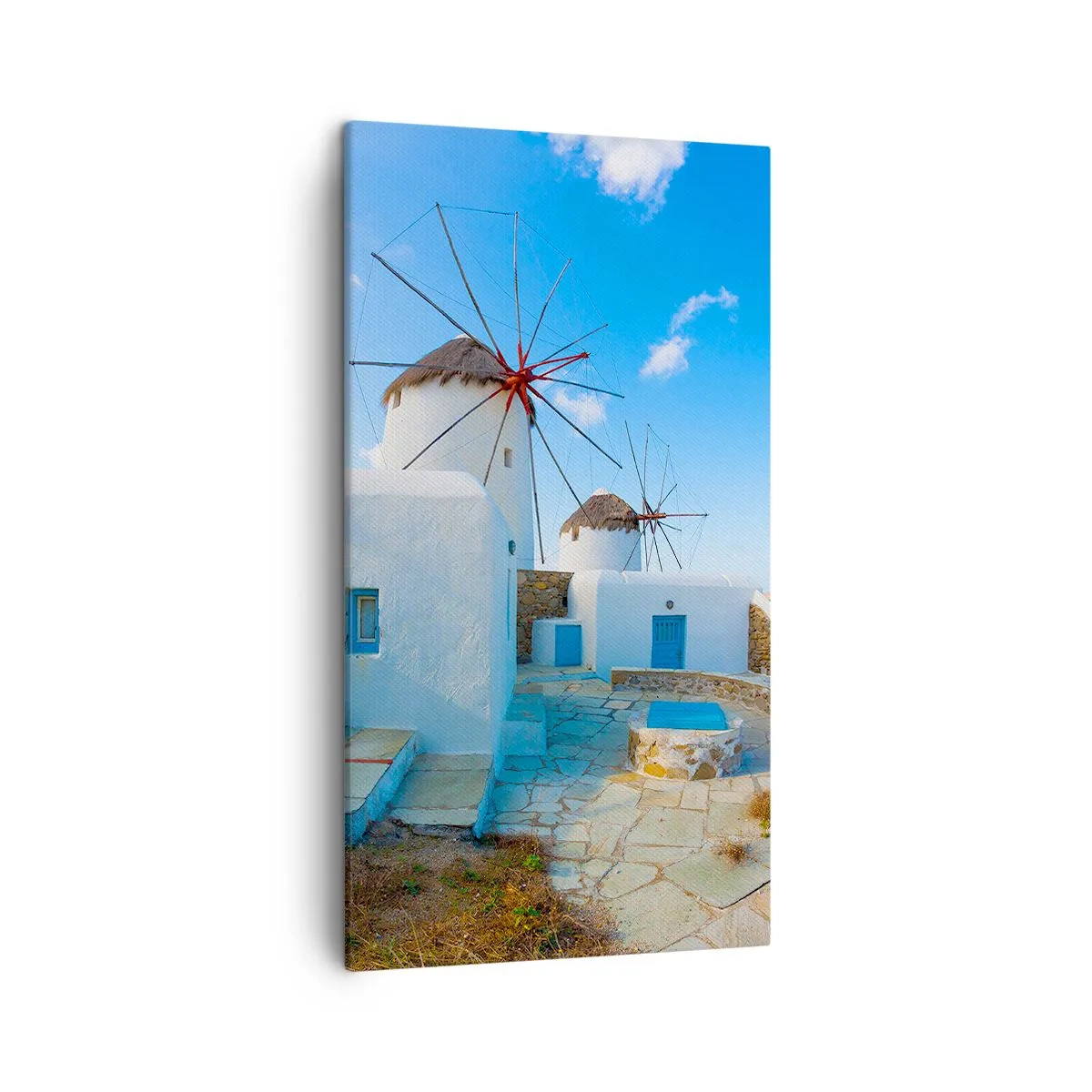 Quadro su tela - Stampe su Tela - Vento azzurro sul mare - 45x80 cm