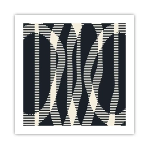 Poster - Tentativo di rompere l'oscurità - 50x50 cm