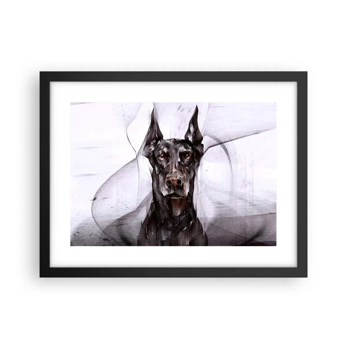 Poster in cornice nera - Nobili natali - 40x30 cm