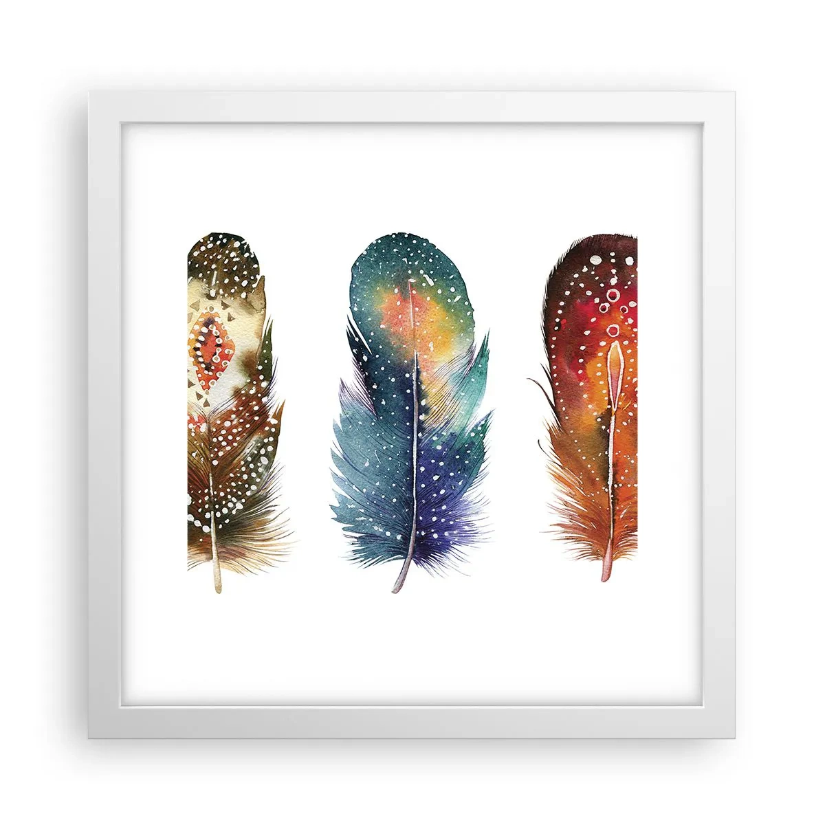 Poster in cornice bianca - Cerimonie, riti, misteri - 30x30 cm