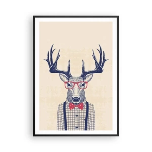 Poster in cornice nera - Divertente stravaganza - 70x100 cm