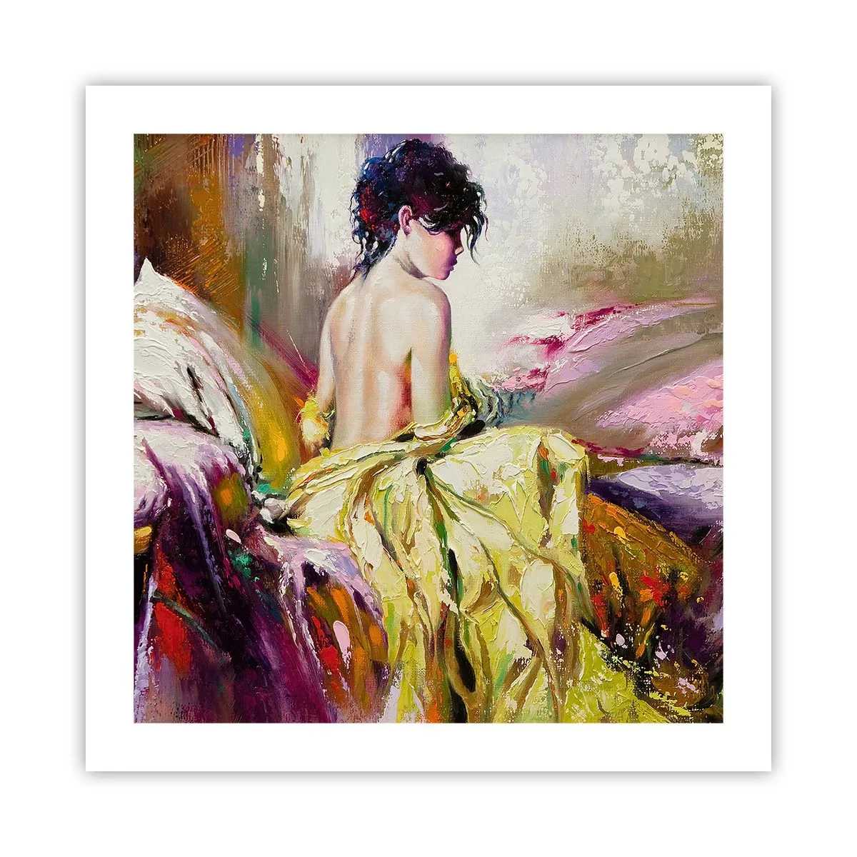 Poster - Tra la bocca e il bordo della coppa - 50x50 cm